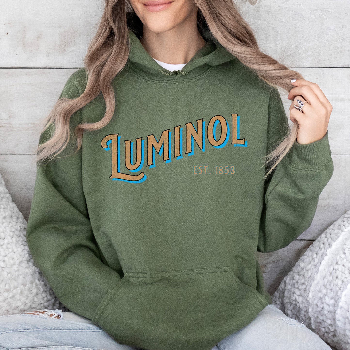 Luminol Hoodie | Forensics Inspired True Crime Gift