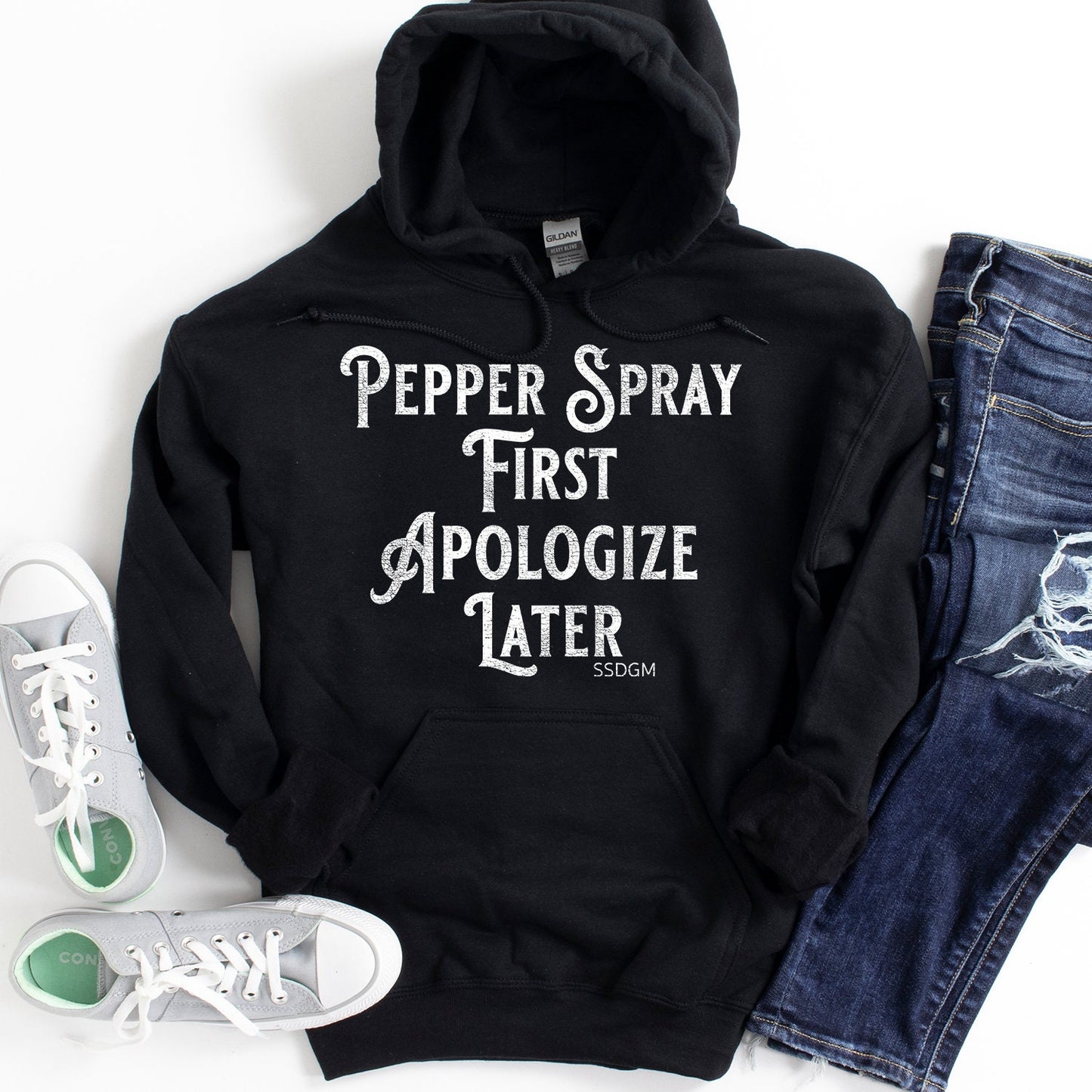 Pepper Spray First Apologize Later - Crooked & Straight