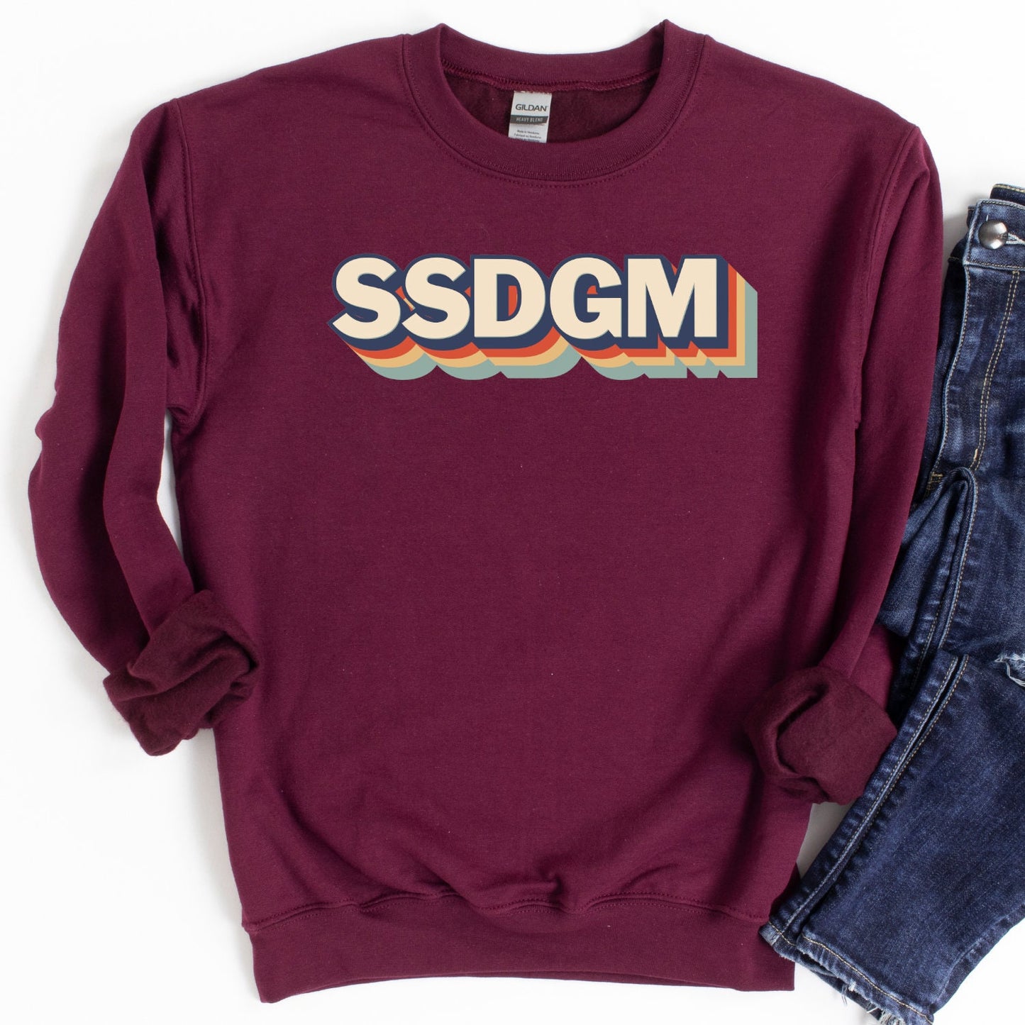 SSDGM Sweatshirt - Crooked & Straight