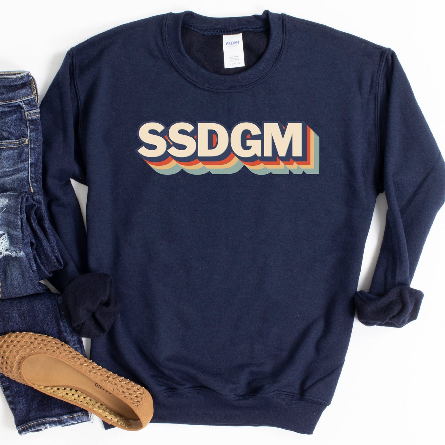 SSDGM Sweatshirt - Crooked & Straight