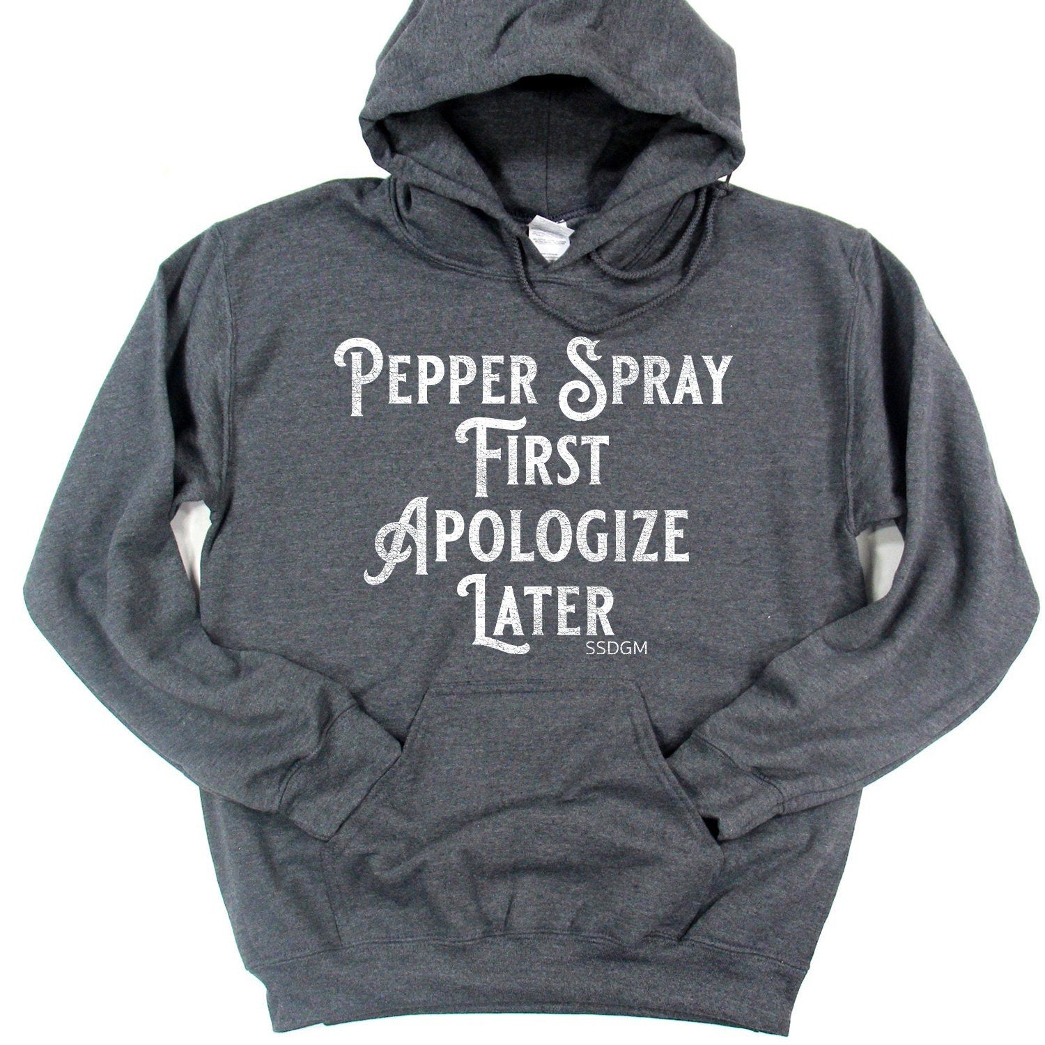Pepper Spray First Apologize Later - Crooked & Straight