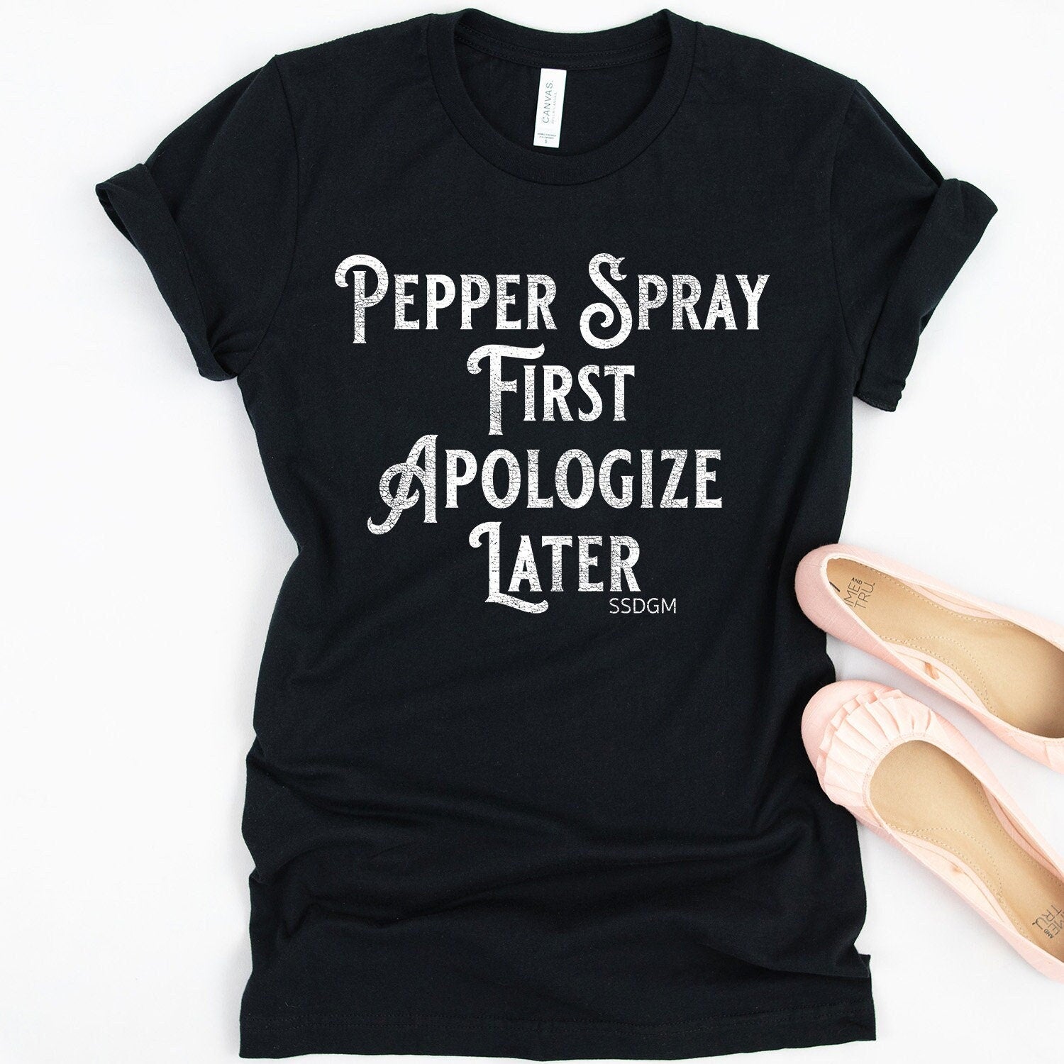 Pepper Spray T-Shirt - Crooked & Straight