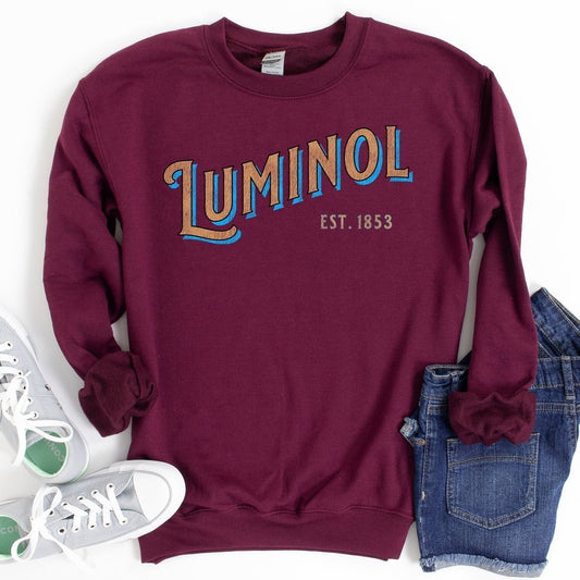 Luminol sweatshirt - Crooked & Straight