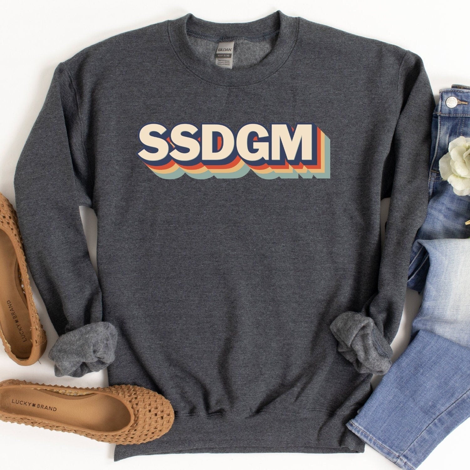 SSDGM Sweatshirt - Crooked & Straight