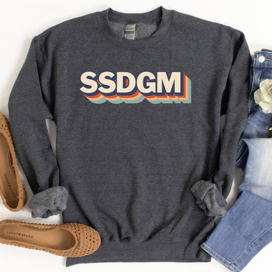 SSDGM Sweatshirt - Crooked & Straight